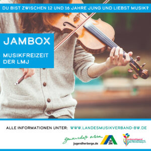 JamBox: Musikfreizeit der LMJ